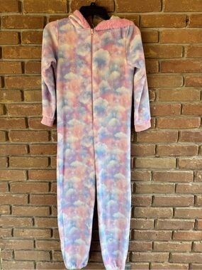 Bmgical Girl’s Pastel Tie-Dye One Piece Size L (10)